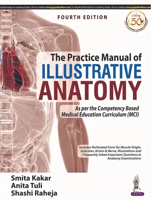 The Practice Manual of Illustrative Anatomy by Smita Kakar